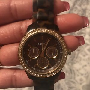 Women’s Fossil Tortoise Band Watch
